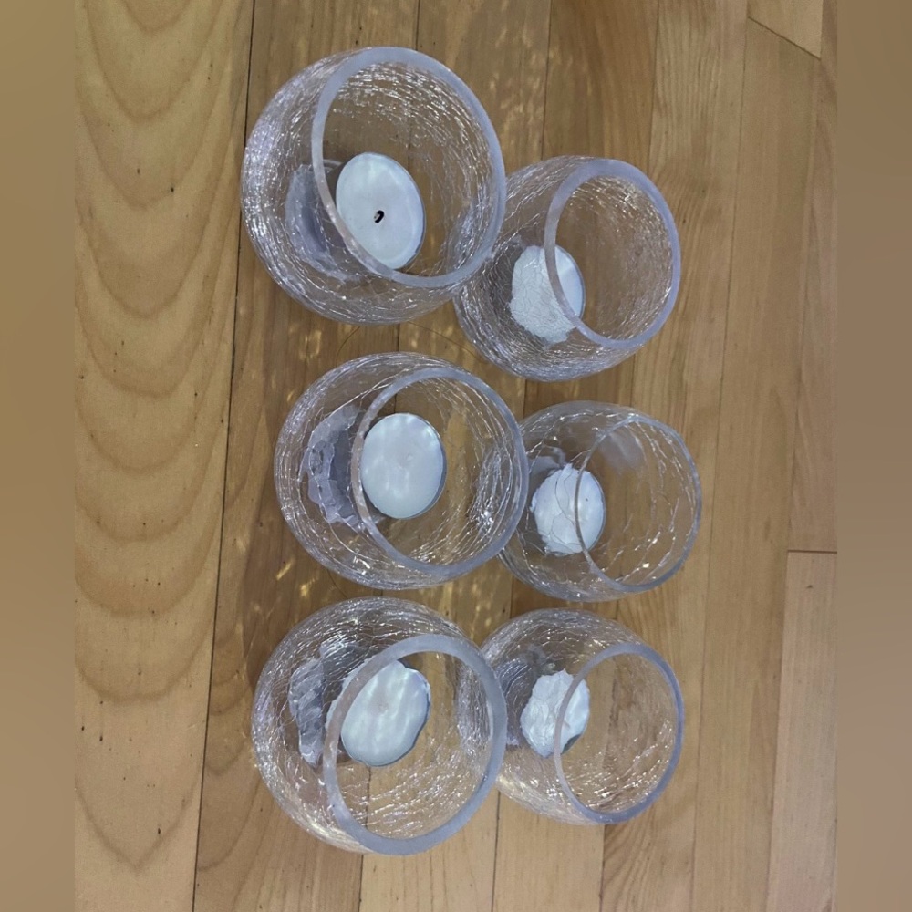 BRIARWOOD - VOTIVE CANDLE HOLDERS - 6pcs